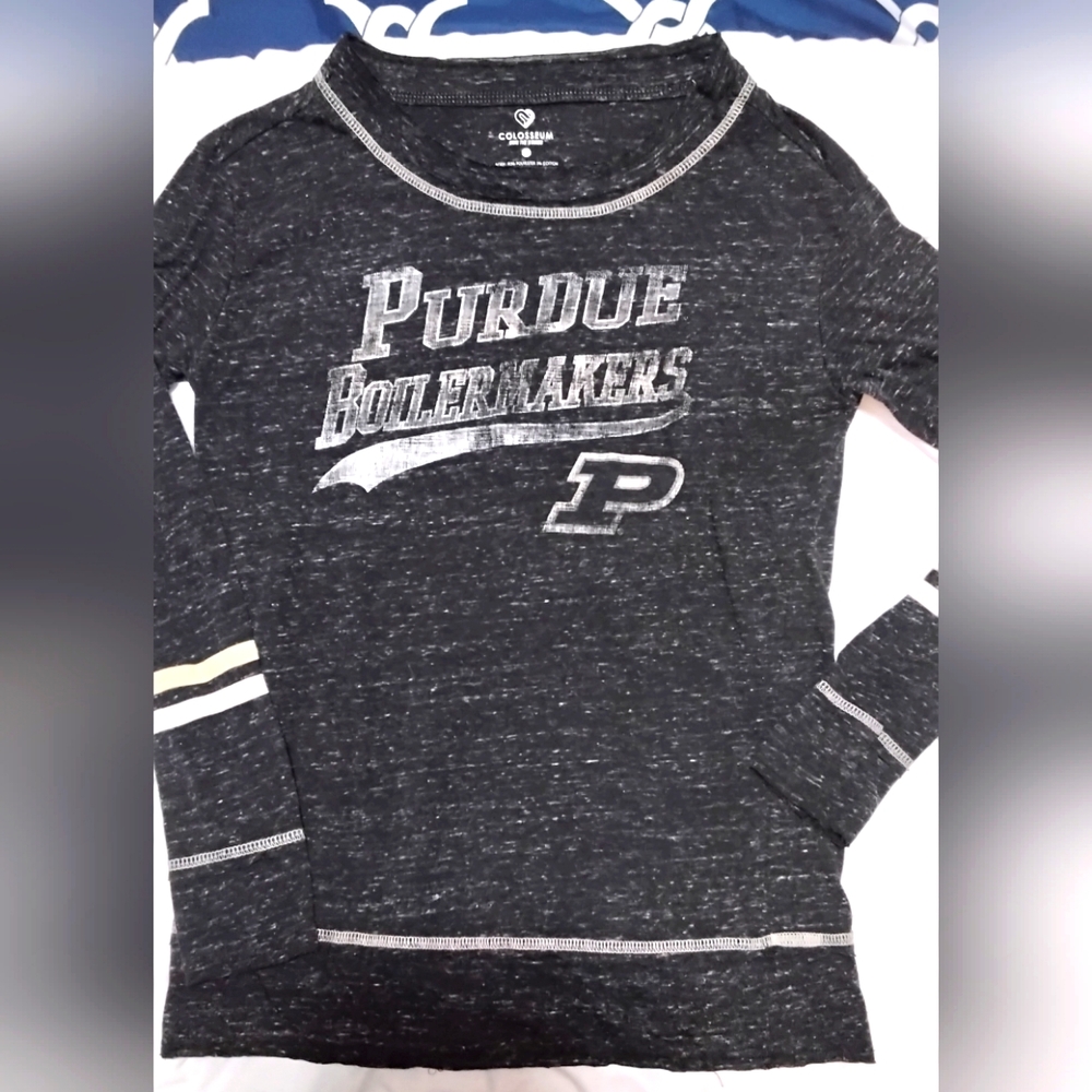 Ladies Purdue University LS Shirt size small